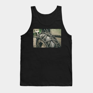 Muddy tractor wheels Tank Top